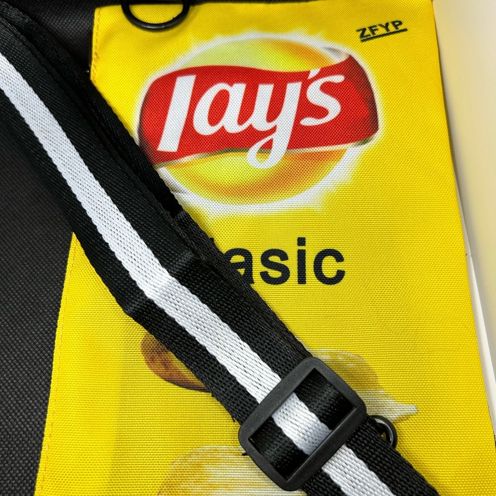 Lays potato chip crossover bag